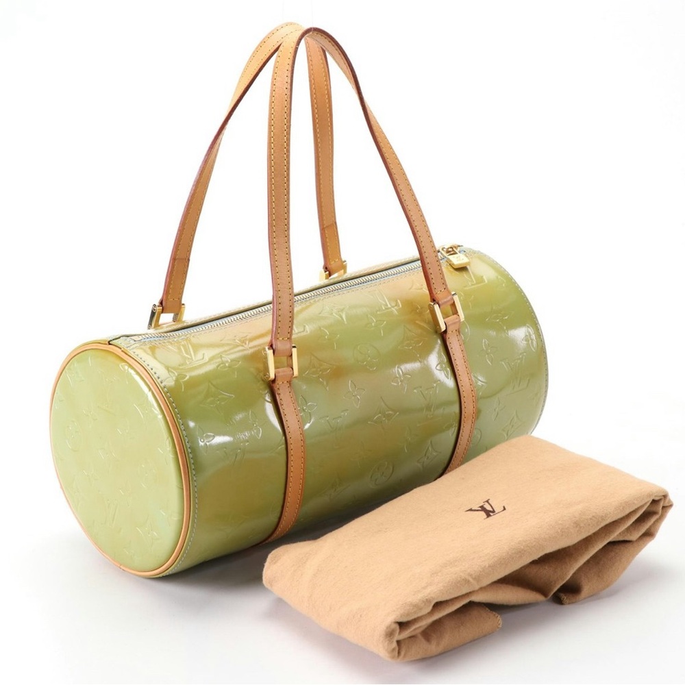 Louis Vuitton Bedford Bag in Monogram Vernis and Vachetta
Leather
